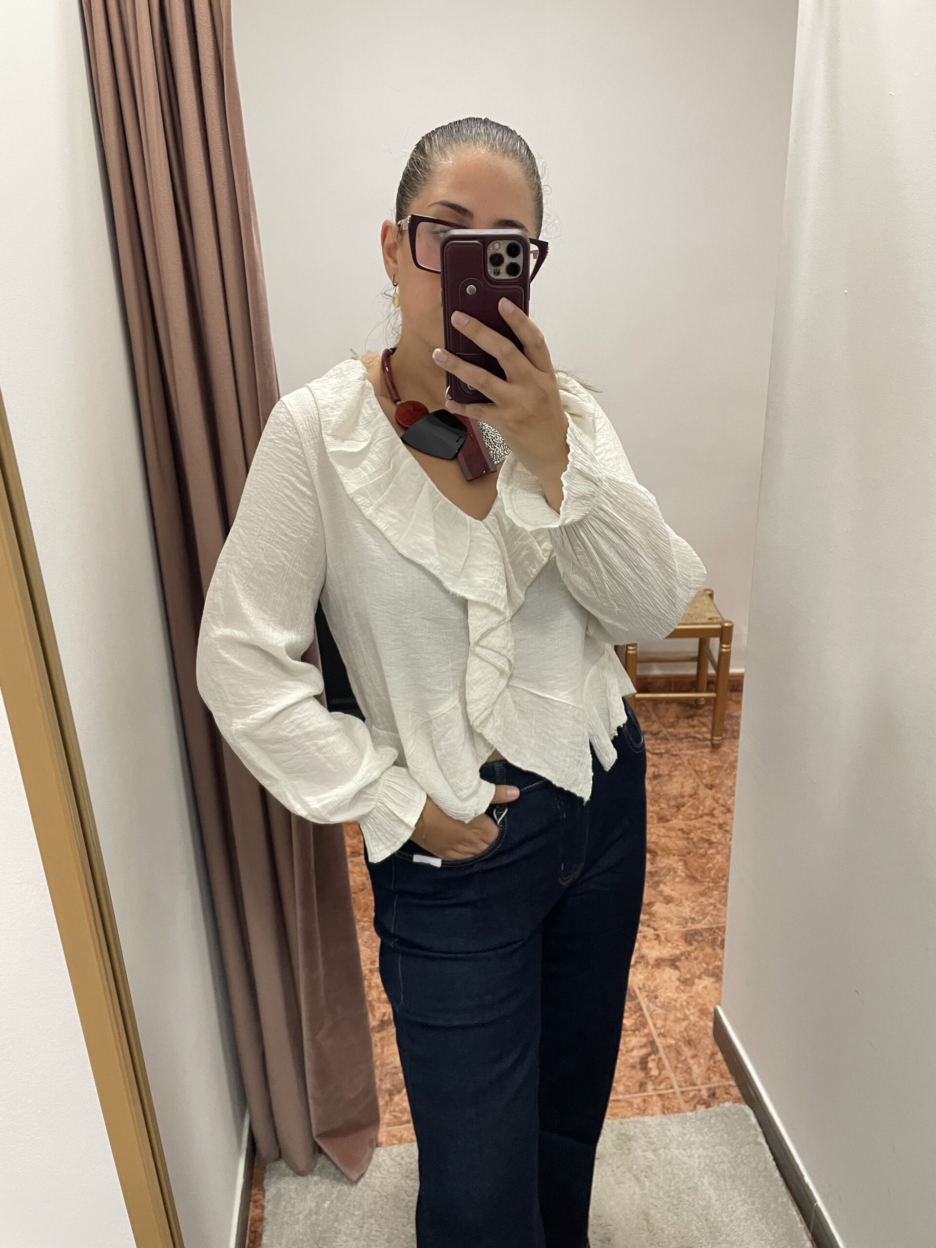Blusa Chorreras