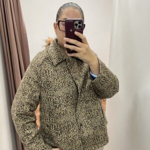 Chaqueta Leopardo Reversible